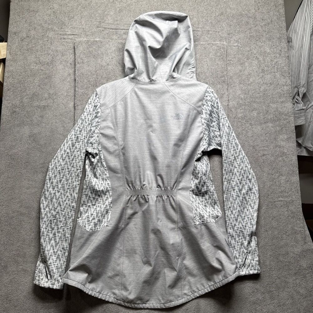 The North Face Jacket Womens M Dyvinity Metallic Silver Hybrid Hooded Training - Picture 9 of 12